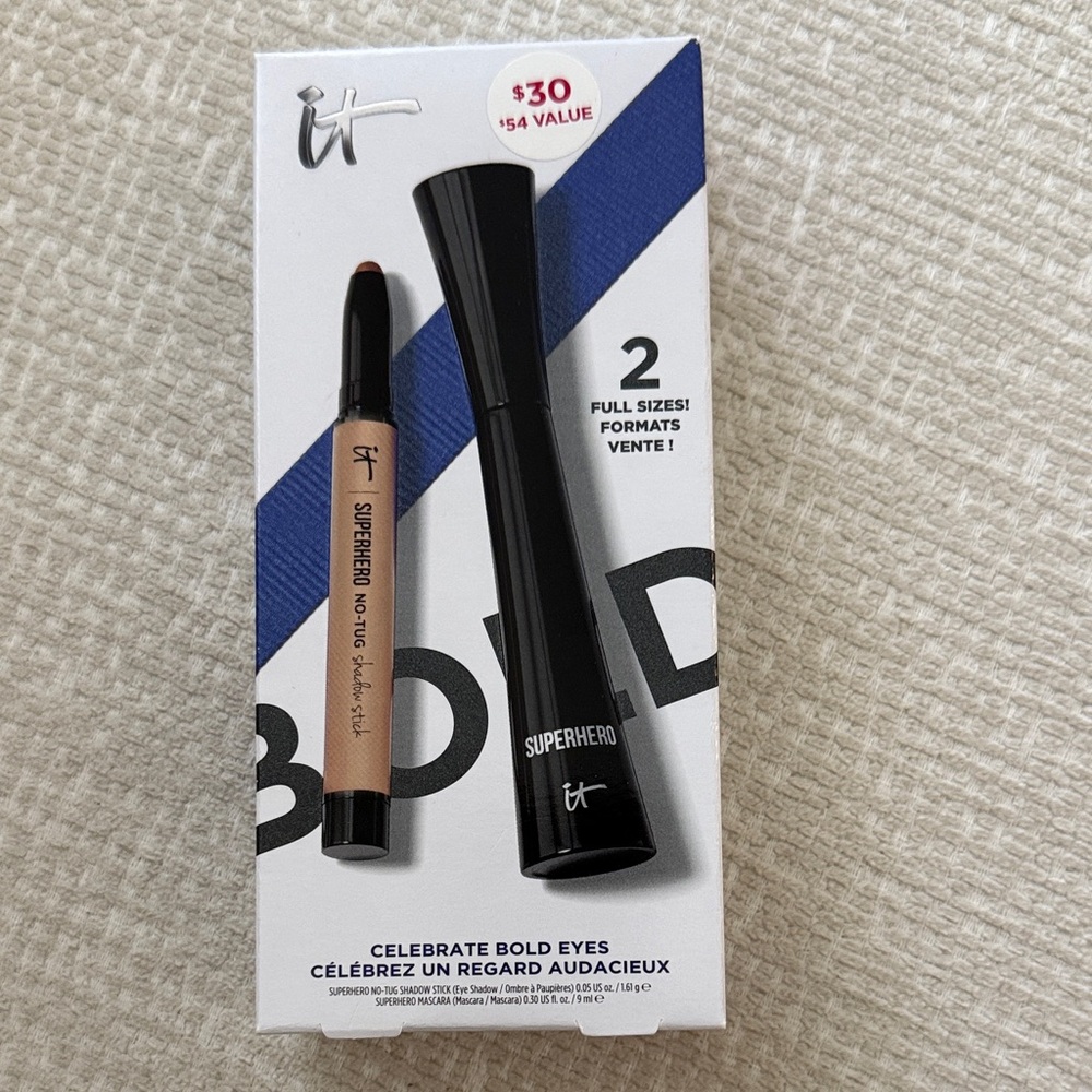 IT Cosmetics Superhero Eye Duo - Black and Nude
